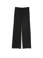 Luxe Crème Knit Lounge Pants