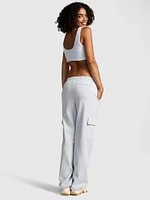 Brushed Woven Cargo Pants
