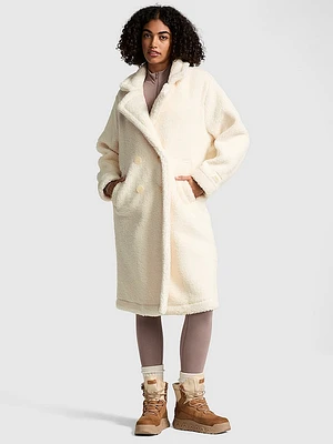 Plush Teddy Long Coat