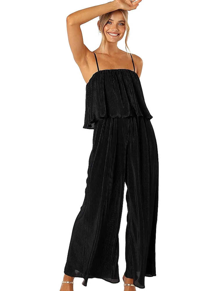 Jillian Plisse Jumpsuit