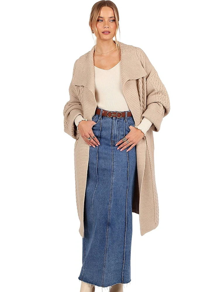 Soma Oversized Open Front Cardigan