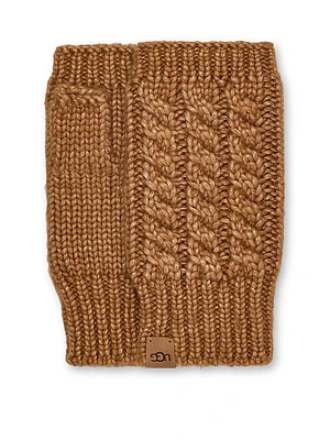 Cable Fingerless Glove