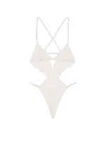 Twinkle Strap Lace Teddy