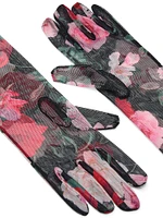 Atelier Victoria's Secret Sheer Floral Long Gloves