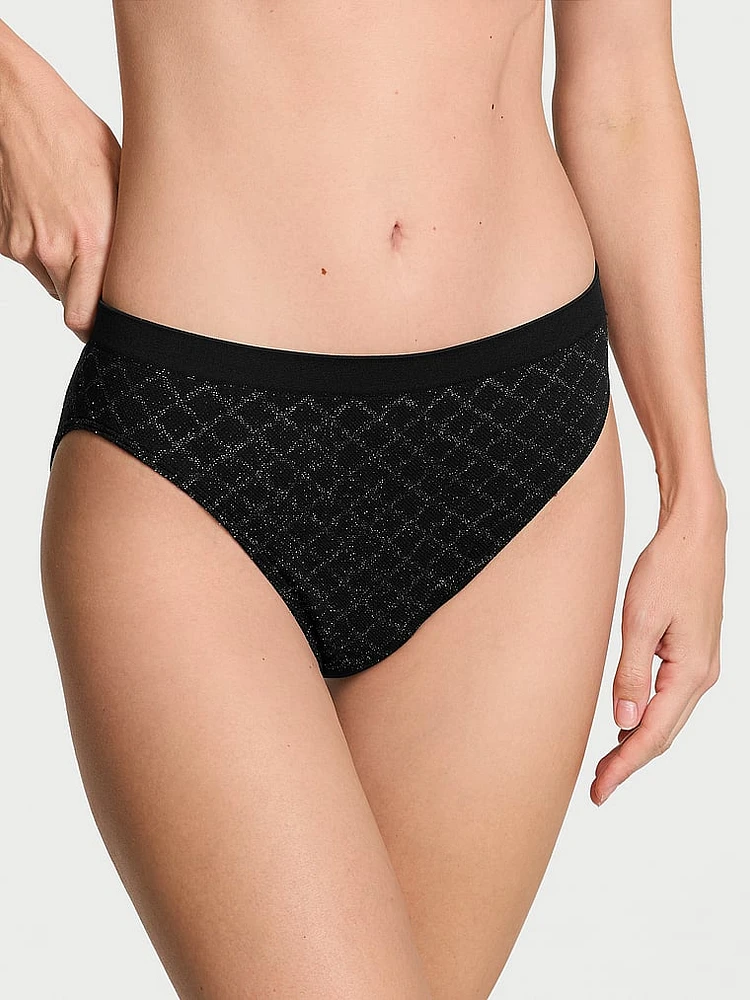 Seamless High-Leg Brief Panty