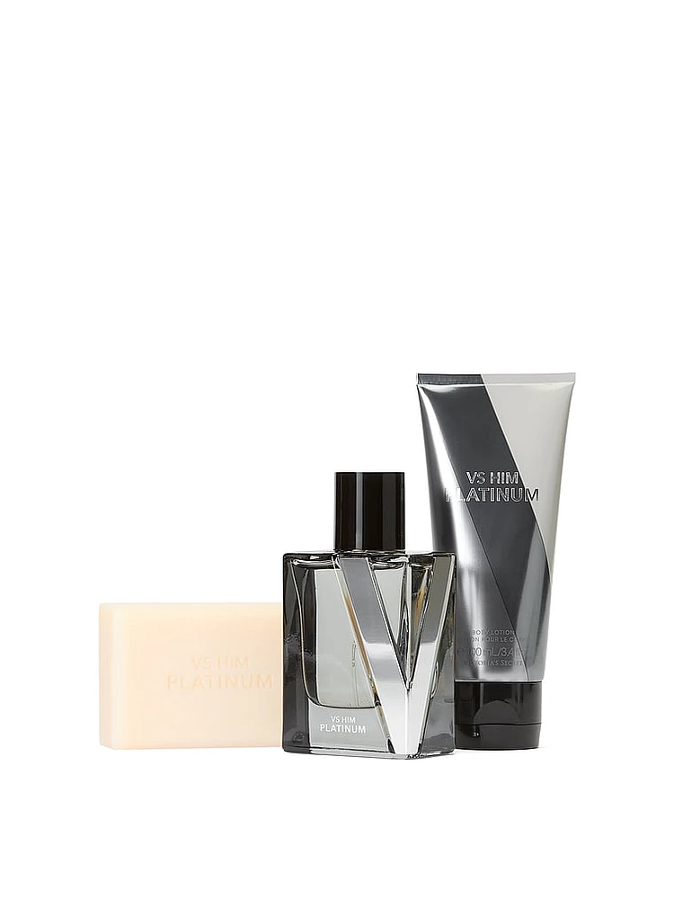 VS Him Platinum Luxe Fragrance Gift Set