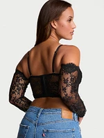 Lace Convertible Corset Top