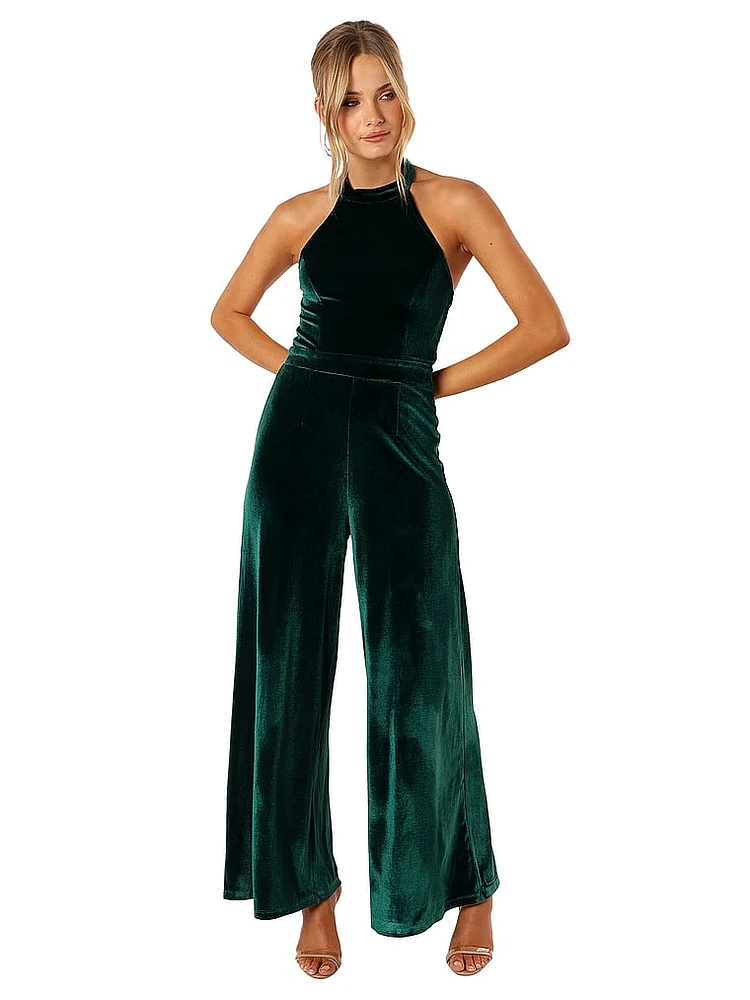 Aria Velvet Jumpsuit