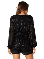 Monica Sequin Playsuit