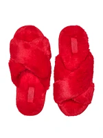 Faux Fur Slippers