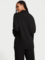 Brushed Modal Fleece Oversized Shirt