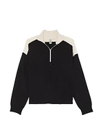 VSX Colorblock Knit Half-Zip Sweater