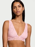 Sexy Tee Sequin Posey Lace Triangle Bralette