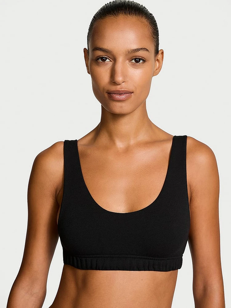 Brushed Modal Fleece Lounge Bralette