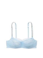 Twinkle Cameo Strap Glitter Tulle Unlined Bra Top