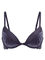 Lace Trim Push-Up Bra