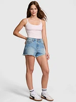 Denim by PINK High-Rise Jean Shorts