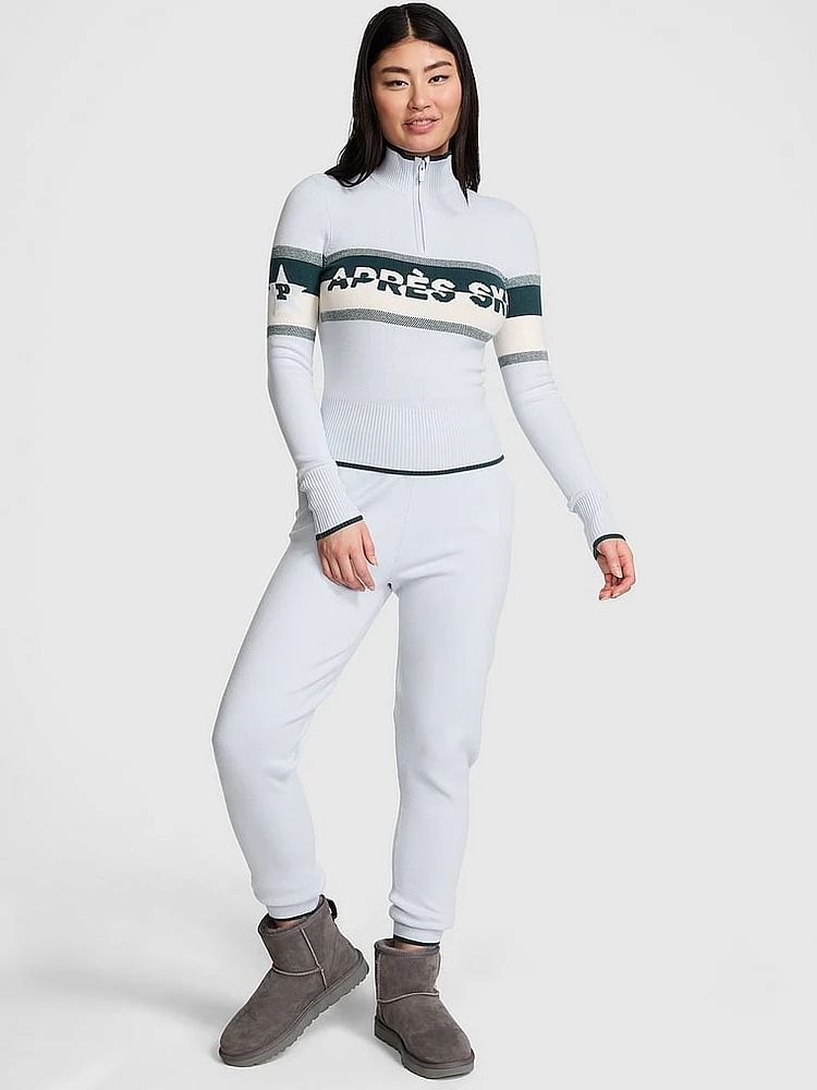Varsity Knit Jogger Pants