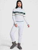 Varsity Knit Jogger Pants