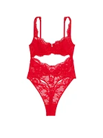 Dare to Dream Lace Uplift Balconette Teddy