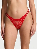 Twinkle Strap Lace Brazilian Panty