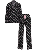 Flannel Long Pajama Set