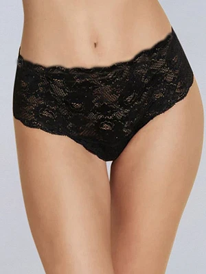 High-Rise Lace Brief Panty