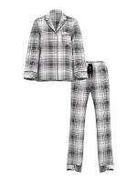 Flannel Long Pajama Set