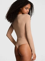 Base Stretch Long-Sleeve Bodysuit