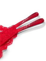 Twinkle Strap Lace Brazilian Panty