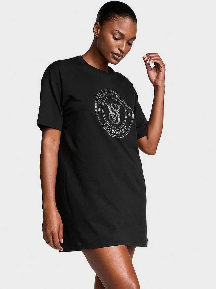 100% Cotton Oversized Sleep Tee