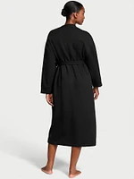 Brushed Modal Fleece Long Robe