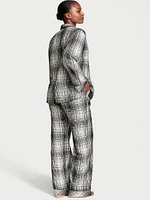 Flannel Long Pajama Set