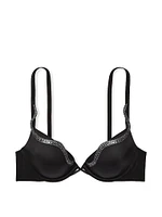 Snake Shine Lightly Lined Low-Cut Demi Bra