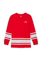 Campus Cotton Long-Sleeve Tee