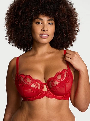 The Fabulous by Victoria's Secret Tied-with-a-Bow Embroidery Full-Cup Bra