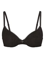 Invisible Lift Unlined Lace Demi Bra