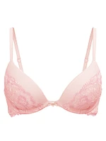 Push-Up Lace-Cup Bra