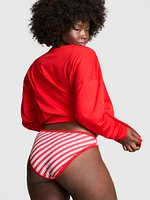 100% Cotton Long-Sleeve Tee & Panty Set