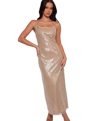 Karley Sequin Maxi Dress