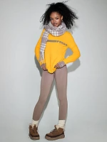 Winter Seamless Long-Sleeve Onesie
