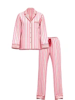 Flannel Long Pajama Set