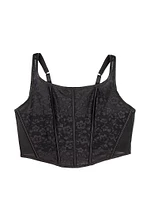 No-Show Lace Corset Top