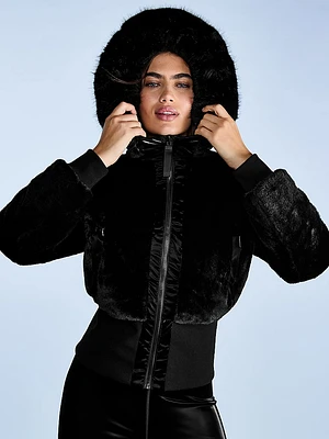 VSX Reversible Faux Fur-Lined Jacket