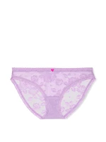 Lace Heart Blooms Bikini Panty