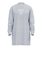 100% Cotton Long-Sleeve Sleep Tee