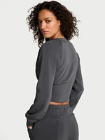 VSX Featherweight Knit Corset Crewneck