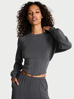 VSX Featherweight Knit Corset Crewneck