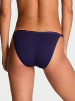 Stretch Cotton String Bikini Panty