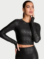 VSX SuedeEffect Lace Long-Sleeve Top